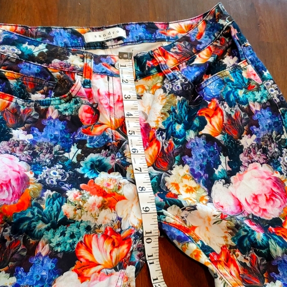 Sandro Paris floral jeans - Picture 11 of 14